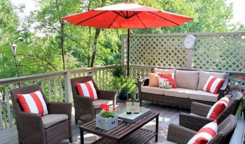 Install Patio Umbrellas