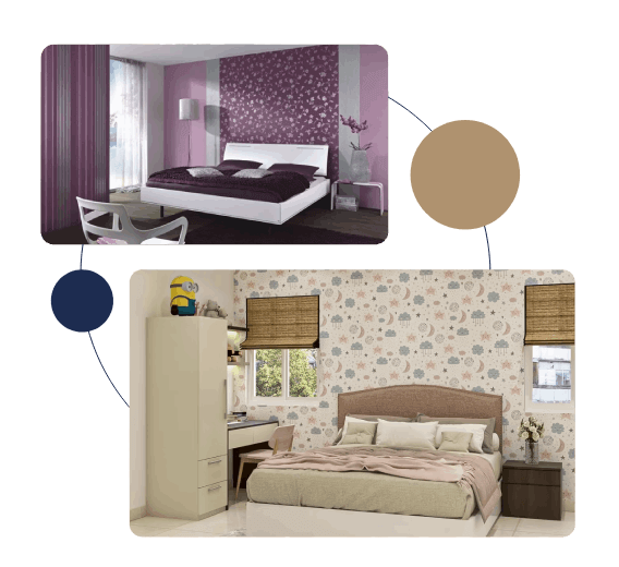 Stylish Bedroom Wallpaper