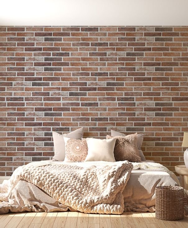 POPPAP Faux Brick Wallpaper